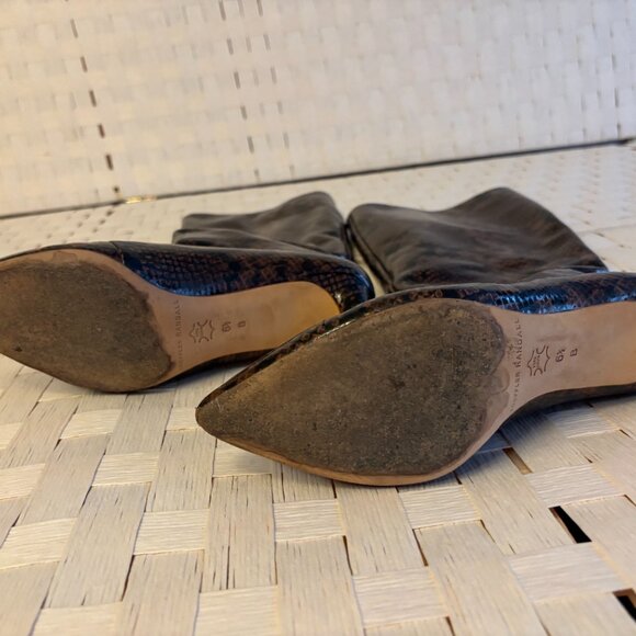 Loeffler Randall 6.5 Gloria Mocha Tall Kitten Heel Boot - Picture 5 of 5